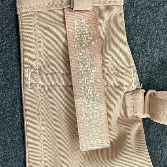 SKIMS Ultimate Push-Up Strapless Bra Clay Tan BA-BAN-3208 34D NEW - Picture 4 of 6